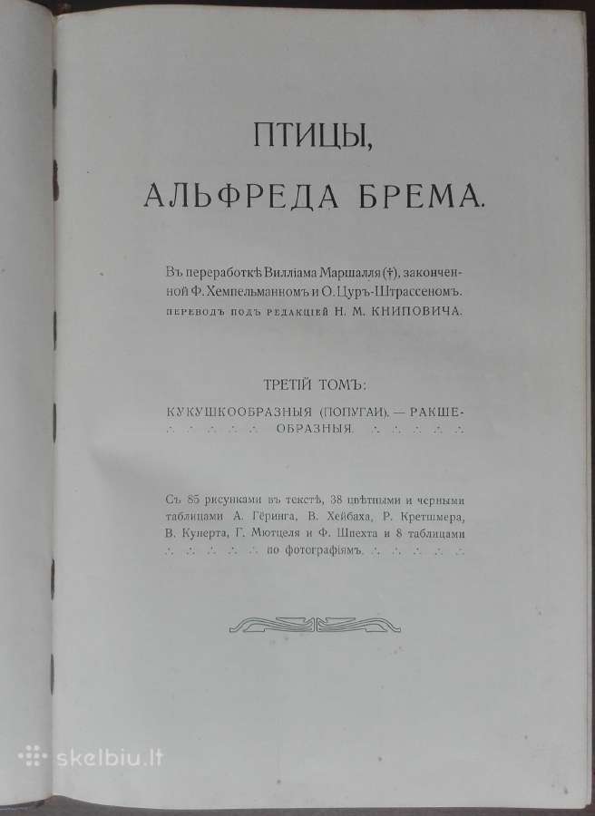 1742a. Бремь, Жизнь Животных 7и8 томъ - nuotraukos Nr. 31