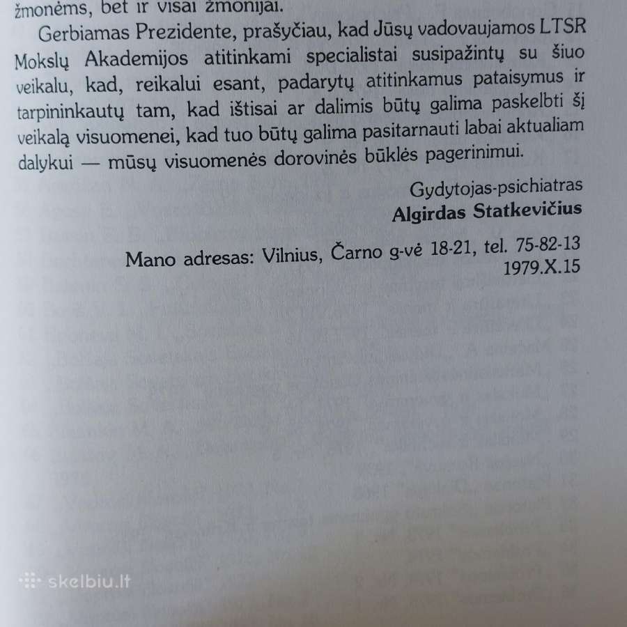 Dr. Algirdas Statkevičius - Žmogaus Gelbėjimas . - nuotraukos Nr. 11