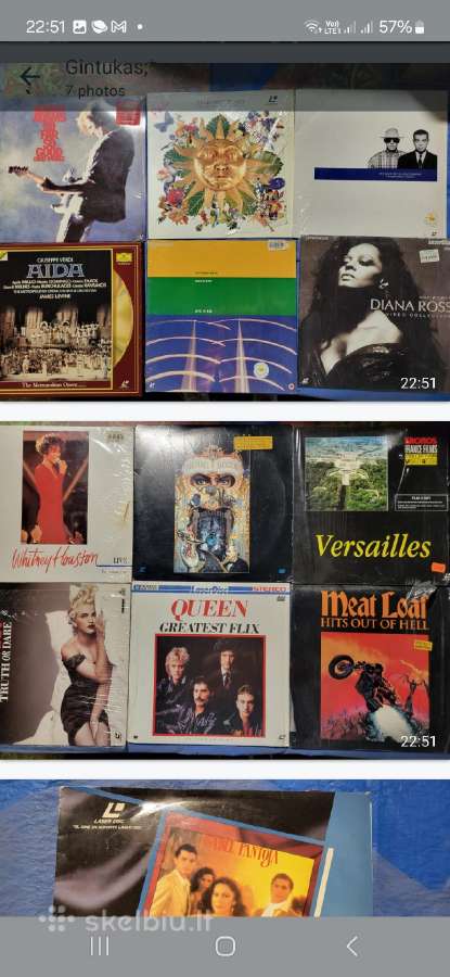 Laser disc, koncertai ir filmai - nuotraukos Nr. 2