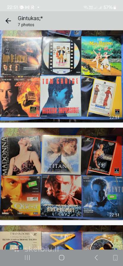 Laser disc, koncertai ir filmai - nuotraukos Nr. 4