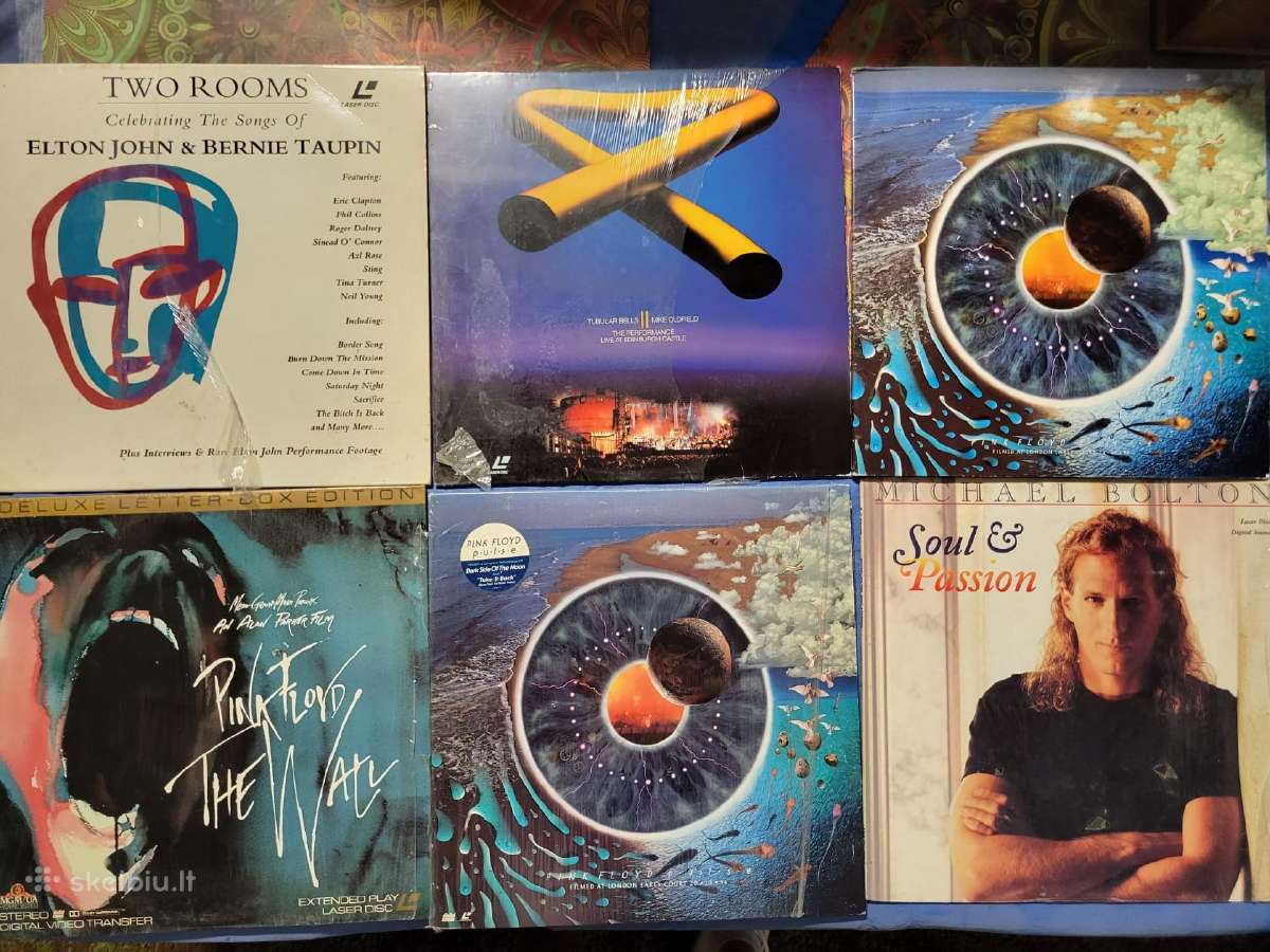 Laser disc, koncertai ir filmai - nuotraukos Nr. 5
