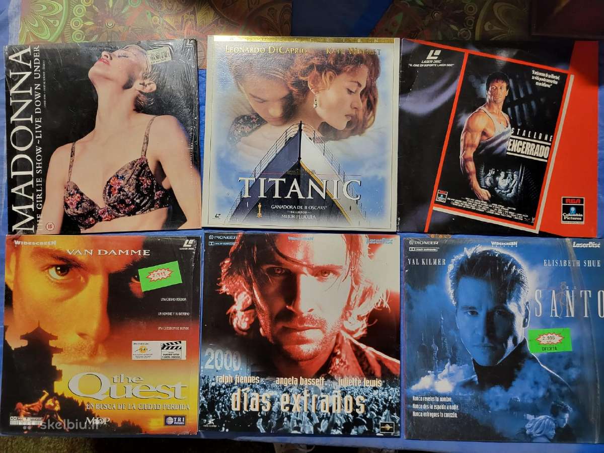 Laser disc, koncertai ir filmai - nuotraukos Nr. 6