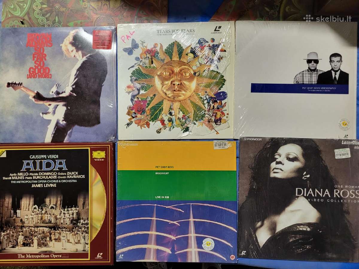 Laser disc, koncertai ir filmai - nuotraukos Nr. 7