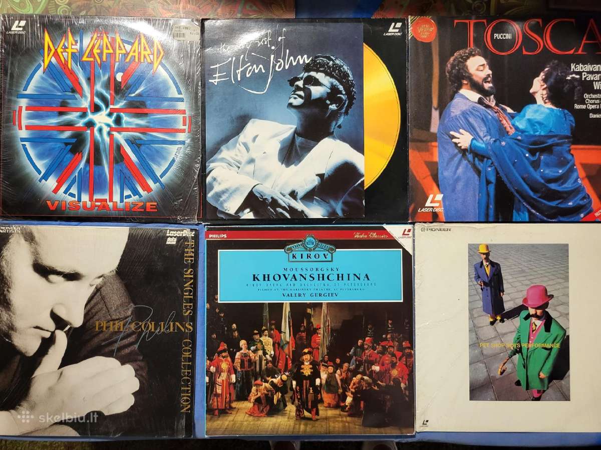 Laser disc, koncertai ir filmai - nuotraukos Nr. 8