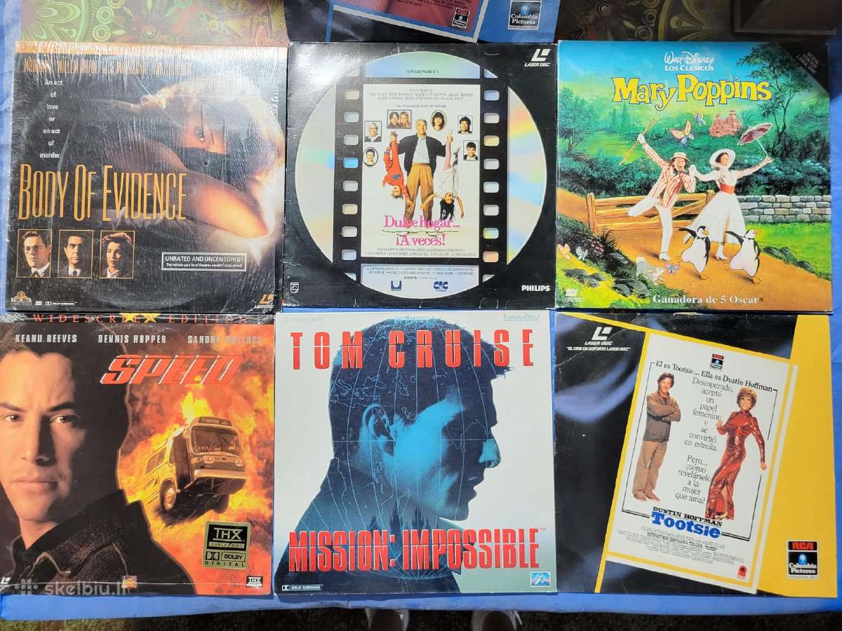 Laser disc, koncertai ir filmai - nuotraukos Nr. 9