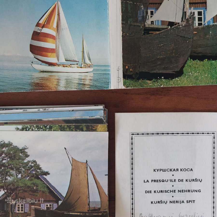 1982 m. atvirukų rinkinys Kuršių Nerija / 32 vnt. - nuotraukos Nr. 4