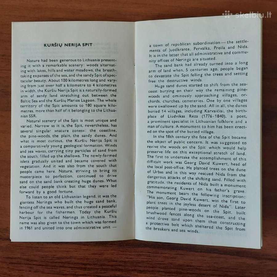 1982 m. atvirukų rinkinys Kuršių Nerija / 32 vnt. - nuotraukos Nr. 6