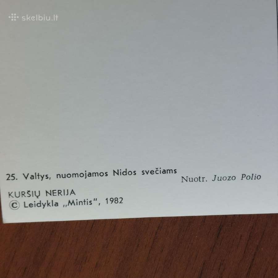 1982 m. atvirukų rinkinys Kuršių Nerija / 32 vnt. - nuotraukos Nr. 15
