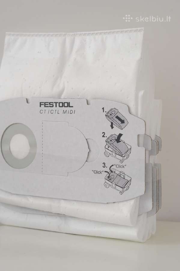 Festool priedai (pjovimo diskai, žarnos, maišai) - nuotraukos Nr. 9
