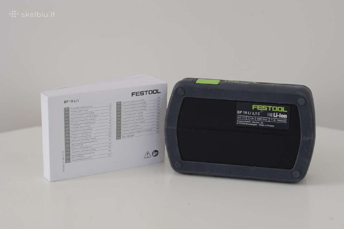 Festool priedai (pjovimo diskai, žarnos, maišai) - nuotraukos Nr. 12