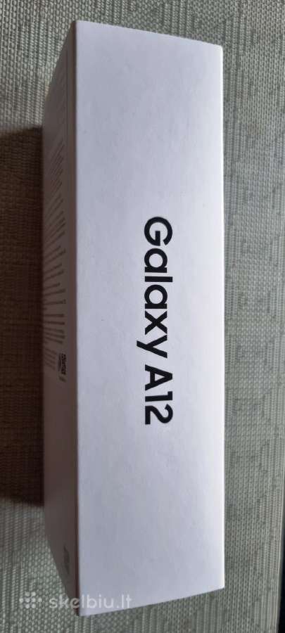 Samsung Galaxy A12, 32gb, Dual Sim, Black - nuotraukos Nr. 2