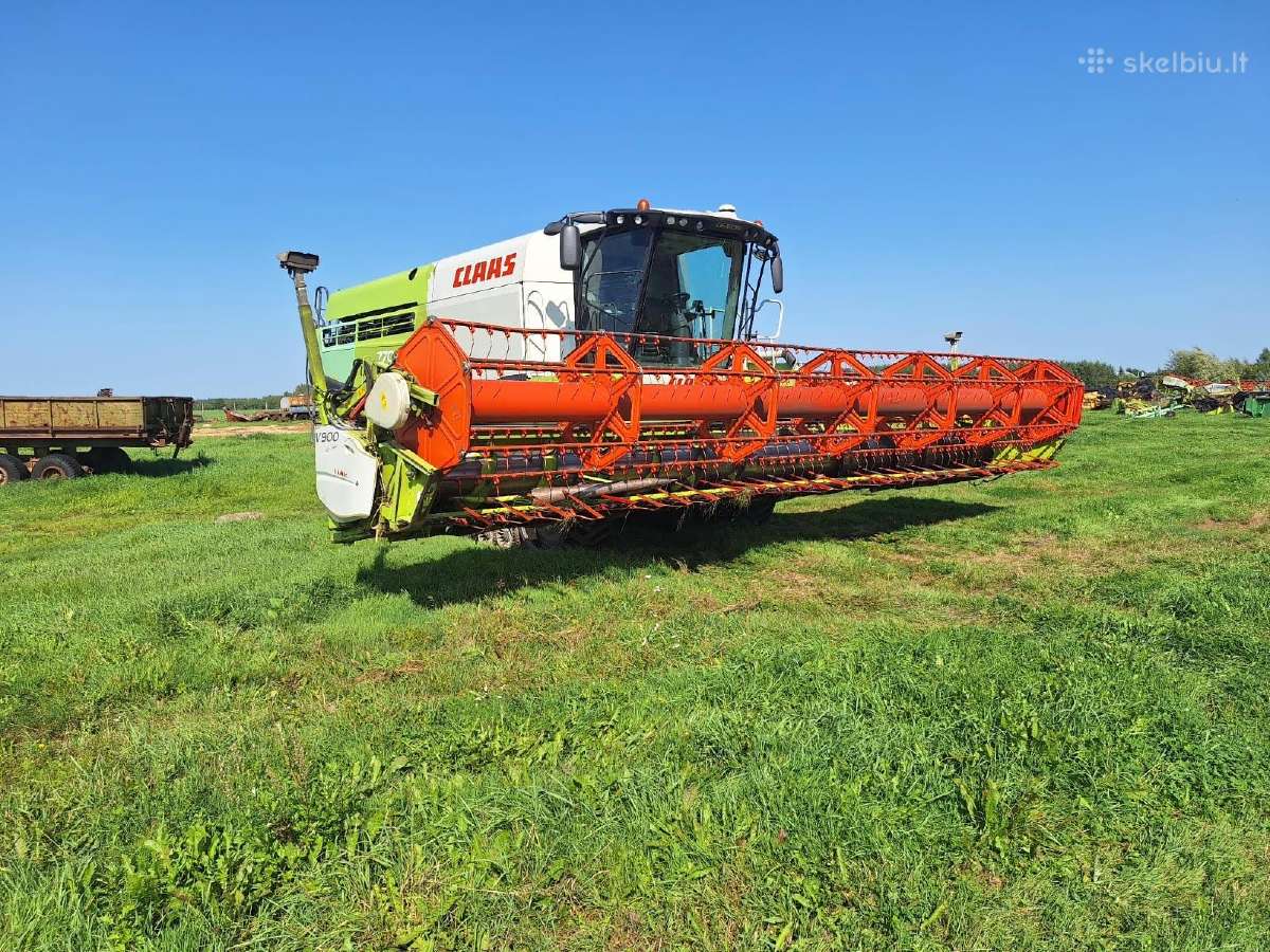 Claas Lexion 770tt guoliai, diržai pakeisti - nuotraukos Nr. 6