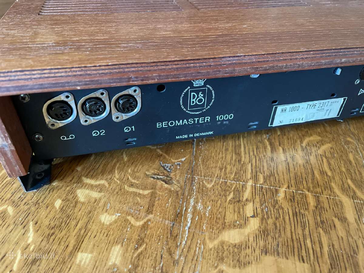 Bang&olufsen Beomaster 1000 resyveris - nuotraukos Nr. 4