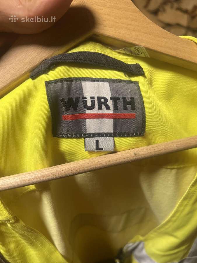 Darbo liemenė wurth. - nuotraukos Nr. 3