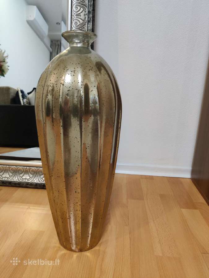 Stiklinė didele vaza, Ispanų. - nuotraukos Nr. 6