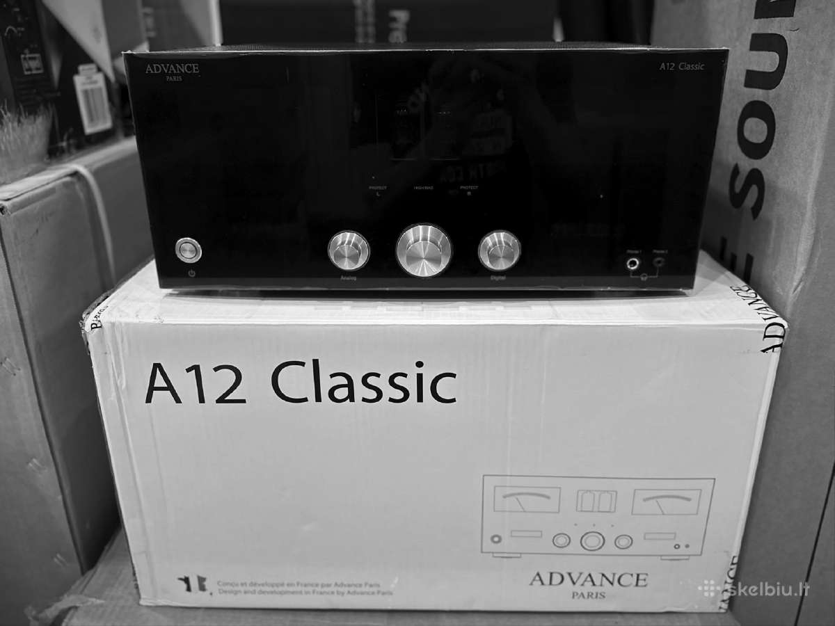 Advance Paris A10 Classic Integrated Amplifier - nuotraukos Nr. 11