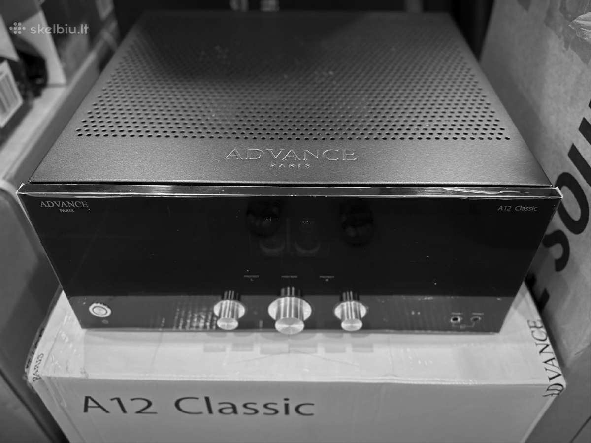 Advance Paris A10 Classic Integrated Amplifier - nuotraukos Nr. 12