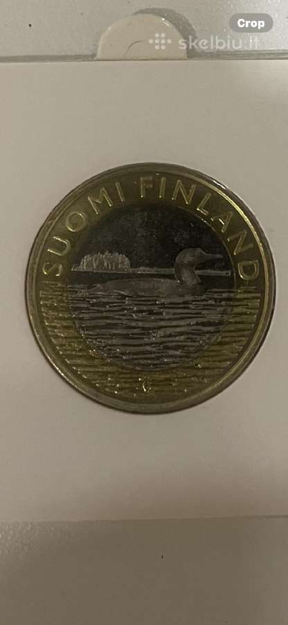 Parduodu 2012-2014m. Suomijos 5€ progines monetas - nuotraukos Nr. 8