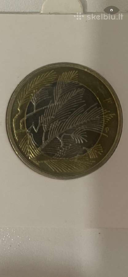 Parduodu 2012-2014m. Suomijos 5€ progines monetas - nuotraukos Nr. 10