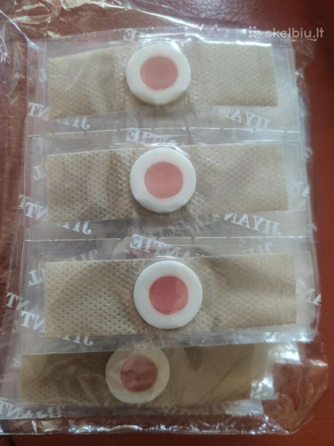 Pleistrai nuospaudoms ir karpoms gydyti 6 vnt-2.5€