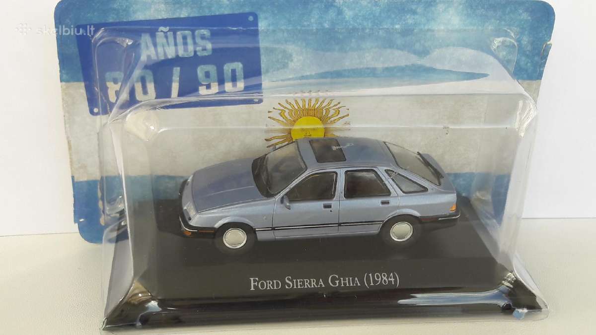 1/43 modeliukai Ford Sierra Mk1 1984 Ghia hatch - nuotraukos Nr. 7