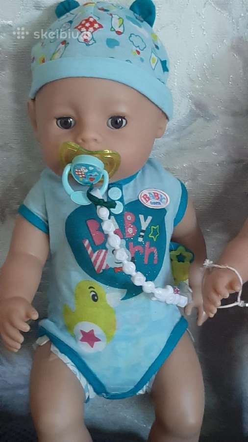 Baby born lėlės berniukas ir mergytė geria sysioja - nuotraukos Nr. 5