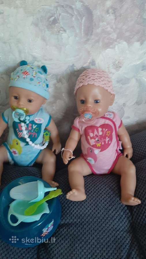Baby born lėlės berniukas ir mergytė geria sysioja - nuotraukos Nr. 8