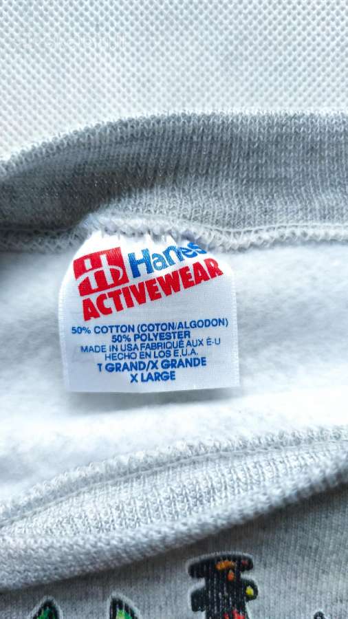 Hanes Activewear going 1992 vintažinis džemperis - nuotraukos Nr. 3