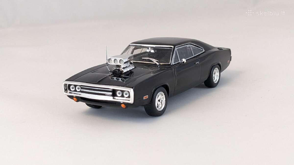 1/43 modeliukai Dodge Charger R/t 1970 F&f