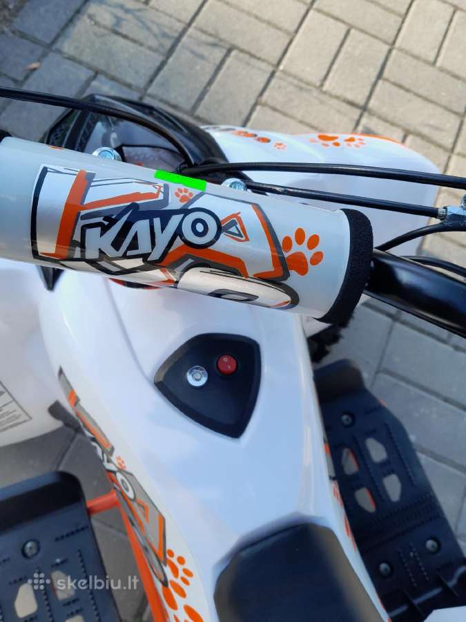 Kayo Ea50 elektrinis vaikiškas keturratis - nuotraukos Nr. 9