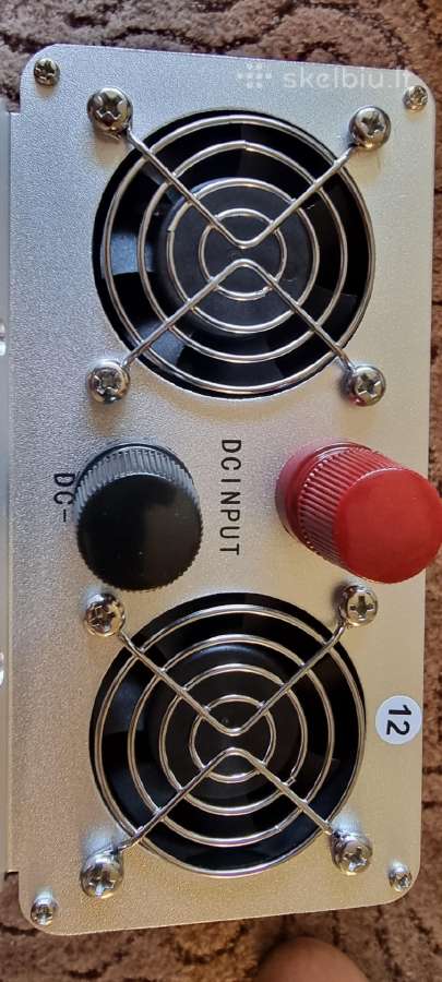 Įtampos keitiklis 5000w. Švaraus (pure) sinusas - nuotraukos Nr. 2