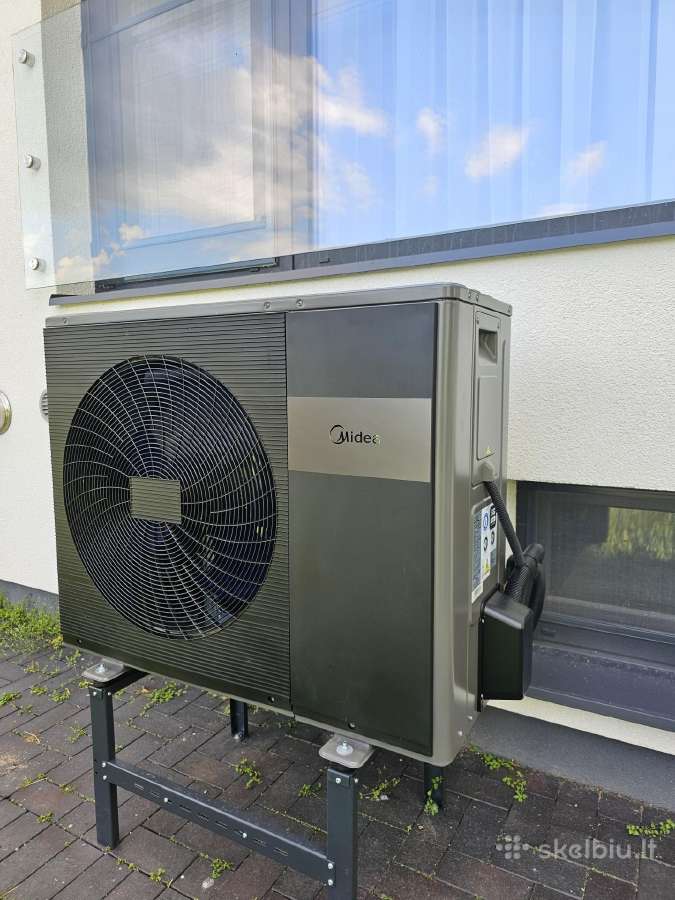 Midea šilumos siurblys tik nuo 2600 Eur