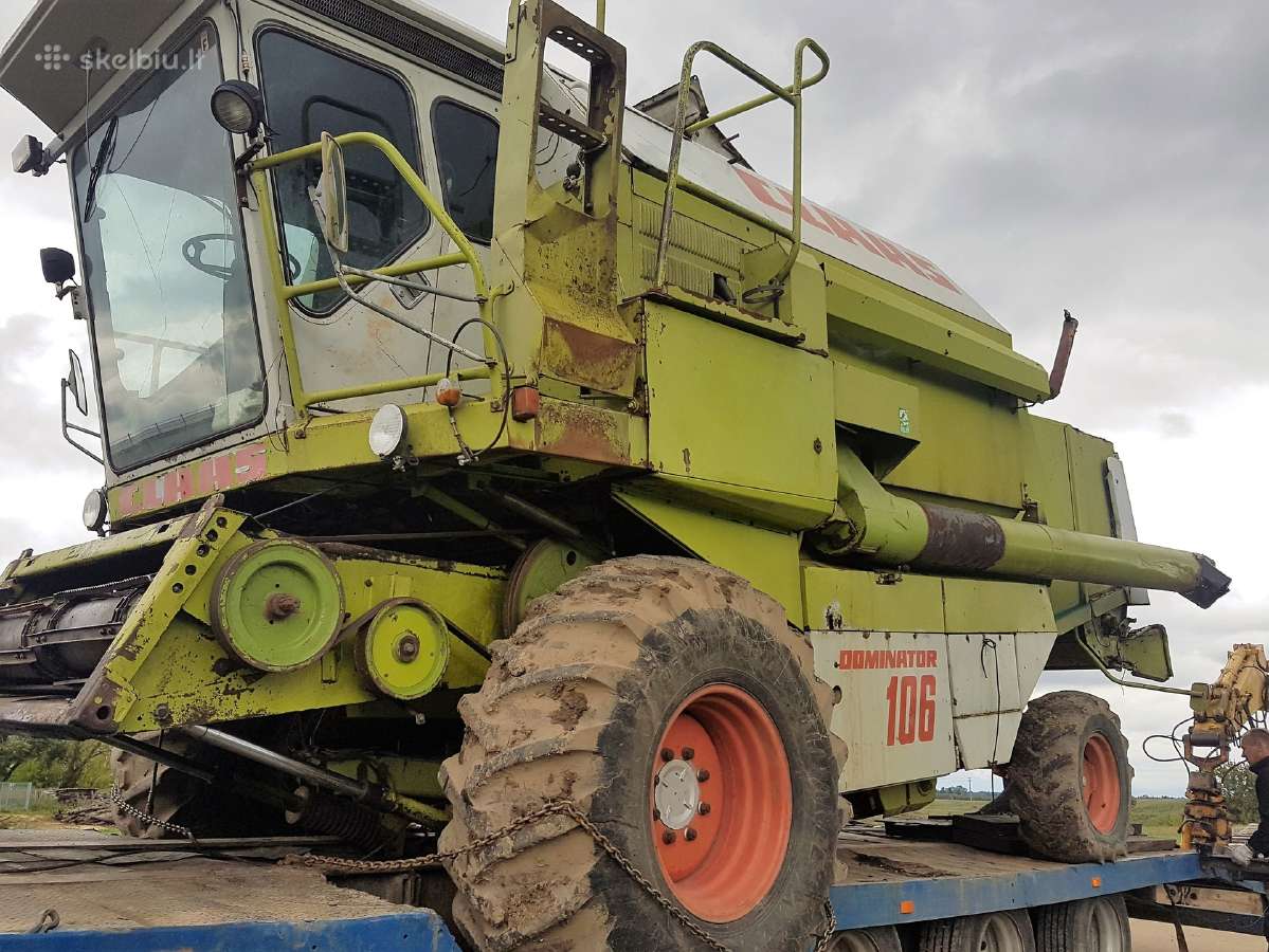 Kombainas Claas Dominator 106 ardomas dalimis - nuotraukos Nr. 2