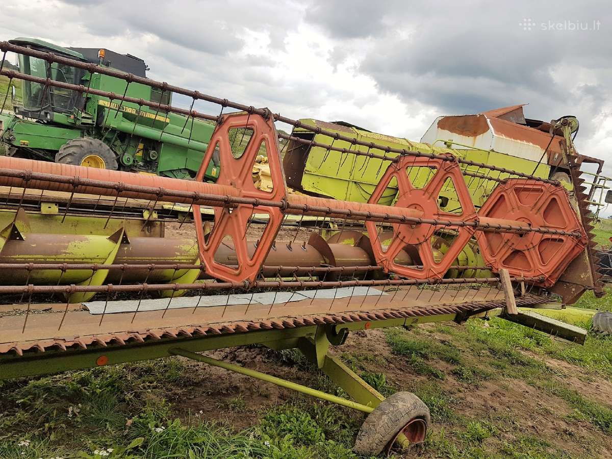 Kombainas Claas Dominator 106 ardomas dalimis - nuotraukos Nr. 4