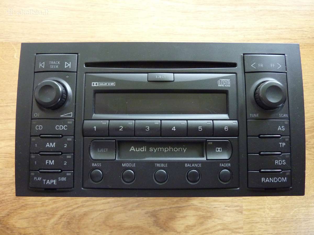 Audi A3, A4, A6, A8 Symphony grotuvai - nuotraukos Nr. 2