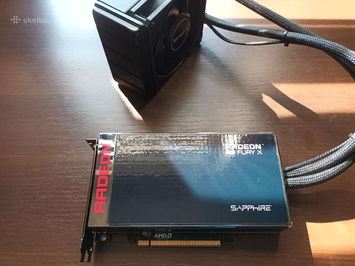Sapphire Radeon R9 Fury X 4gb 4096-core 4096-bit - nuotraukos Nr. 2