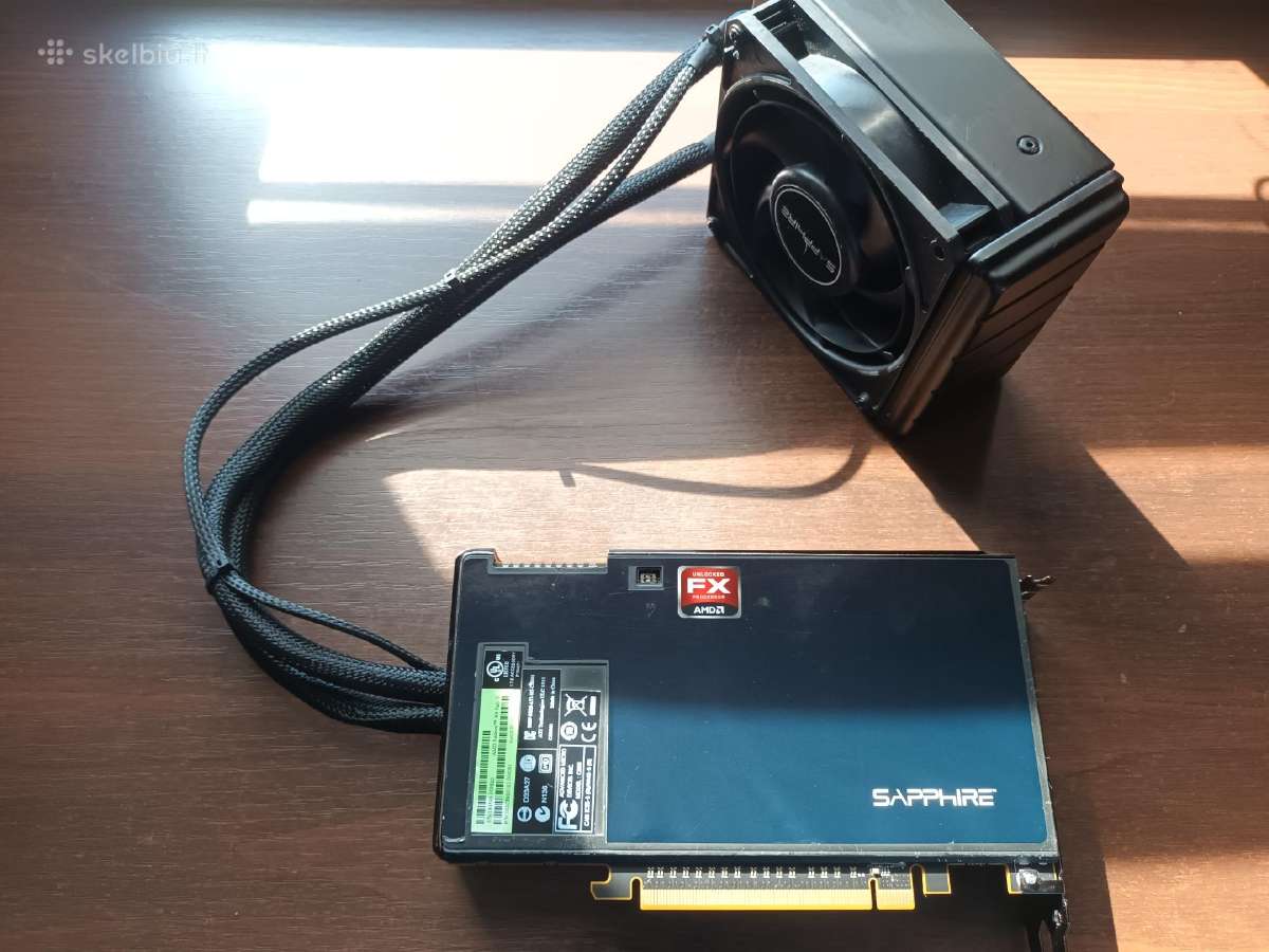 Sapphire Radeon R9 Fury X 4gb 4096-core 4096-bit - nuotraukos Nr. 3
