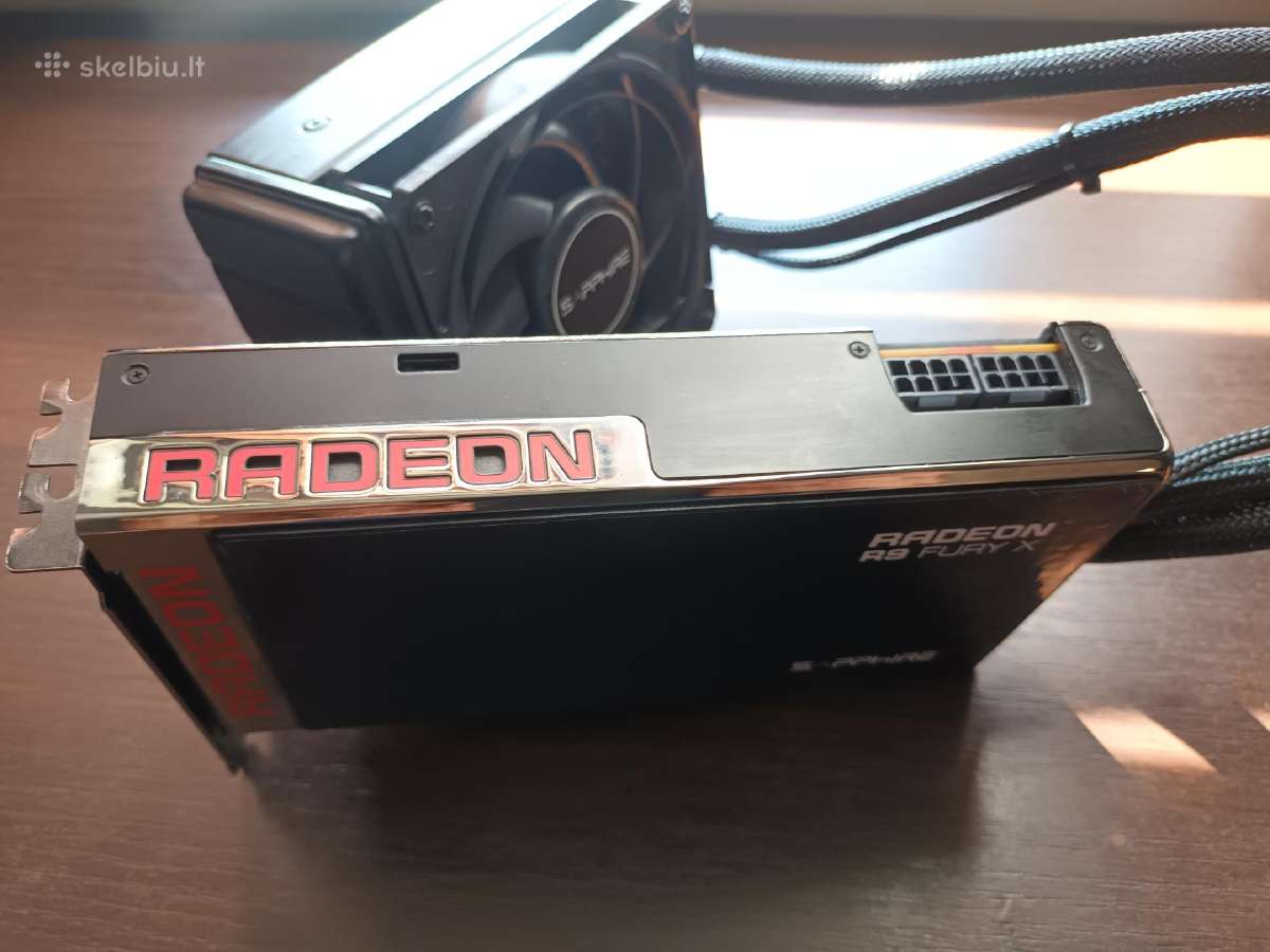 Sapphire Radeon R9 Fury X 4gb 4096-core 4096-bit - nuotraukos Nr. 6