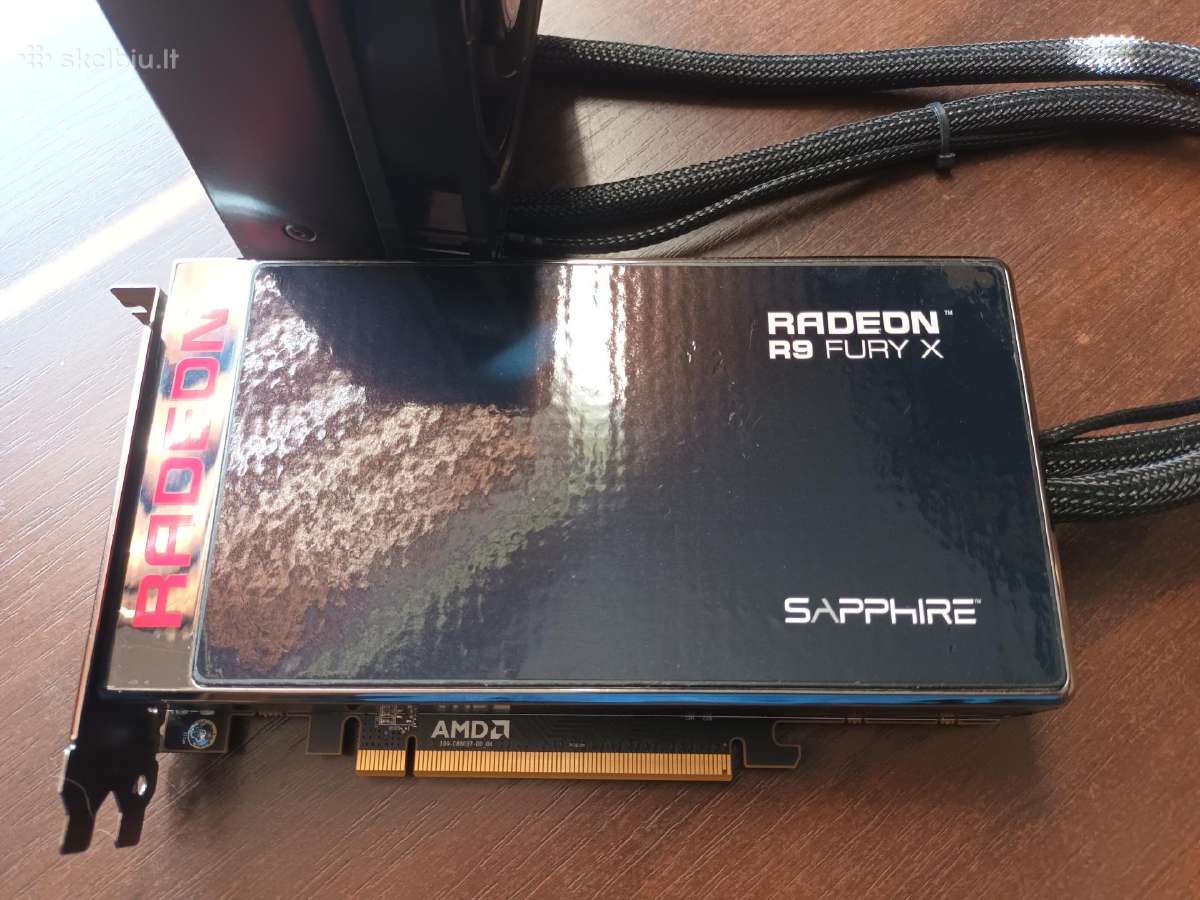 Sapphire Radeon R9 Fury X 4gb 4096-core 4096-bit - nuotraukos Nr. 4