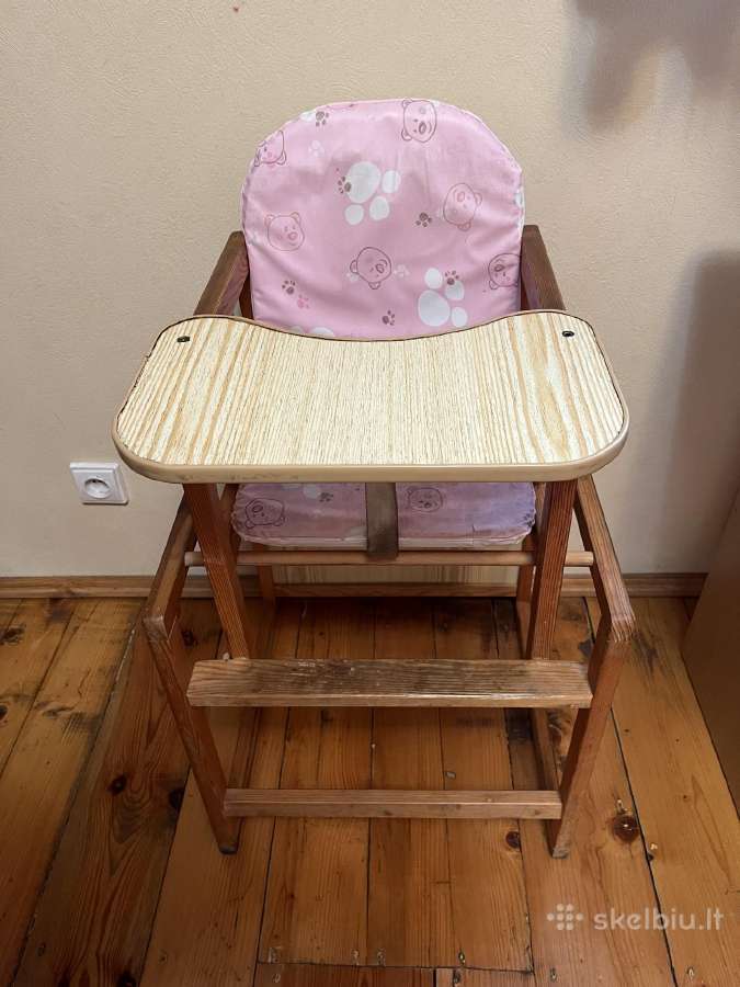 Vaikiška kėdutė su staliuku - nuotraukos Nr. 4