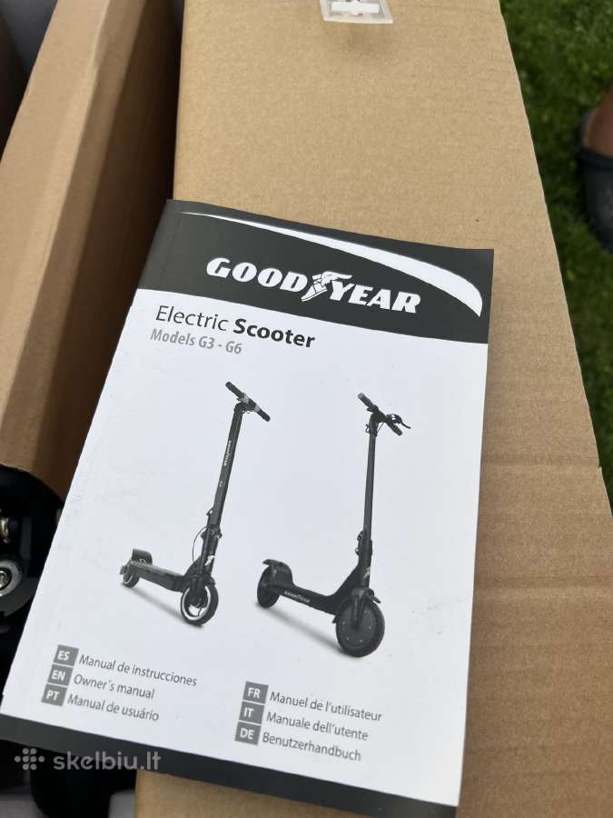 Elektrinis paspirtukas Goodyear G6 - nuotraukos Nr. 6