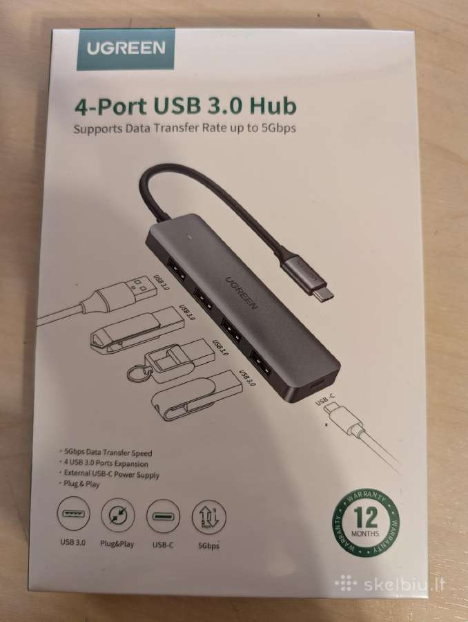 Ugreen 4 in 1 adapteris