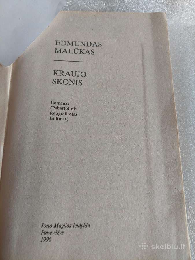 Kraujo skonis - nuotraukos Nr. 2