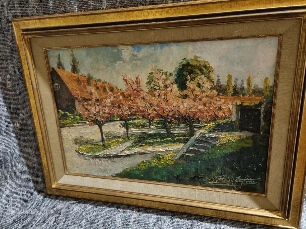 Puikus paveikslas su rėmu