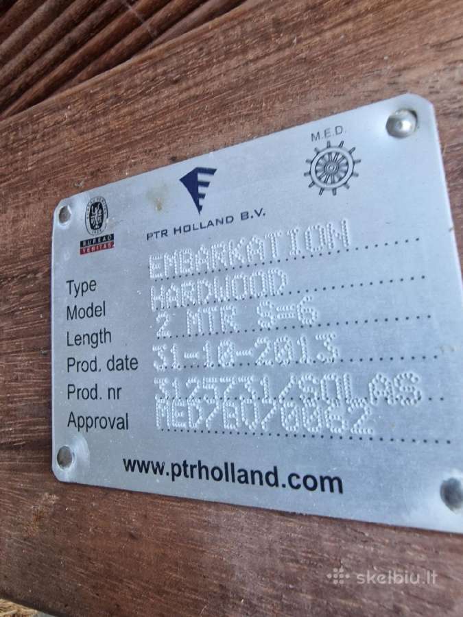 Laivo įlaipinimo gelbėjimo man over board kopėčios - nuotraukos Nr. 7