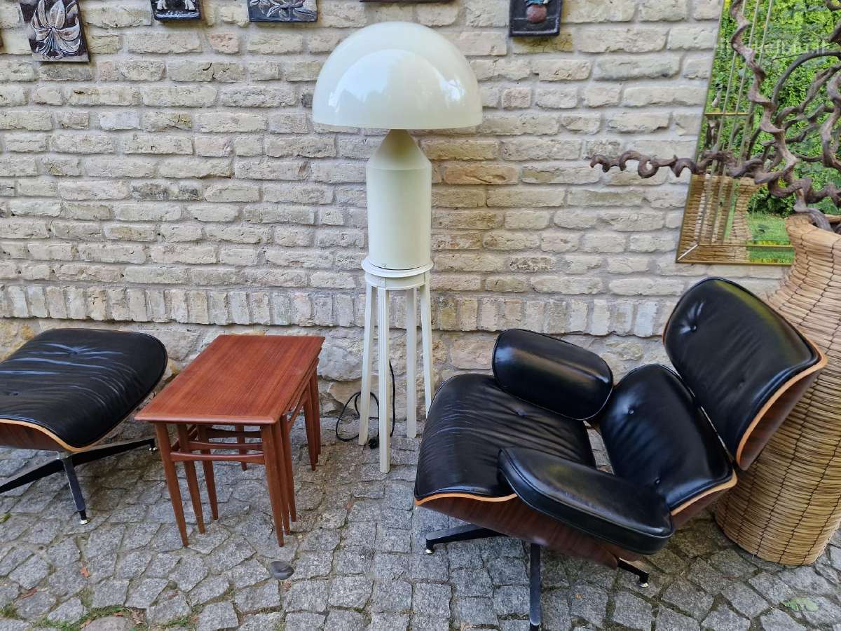 Vintažiniai mid century tikmedžio staliukai - nuotraukos Nr. 4