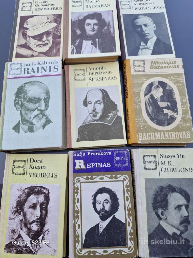 Siluetai Serijos knygos