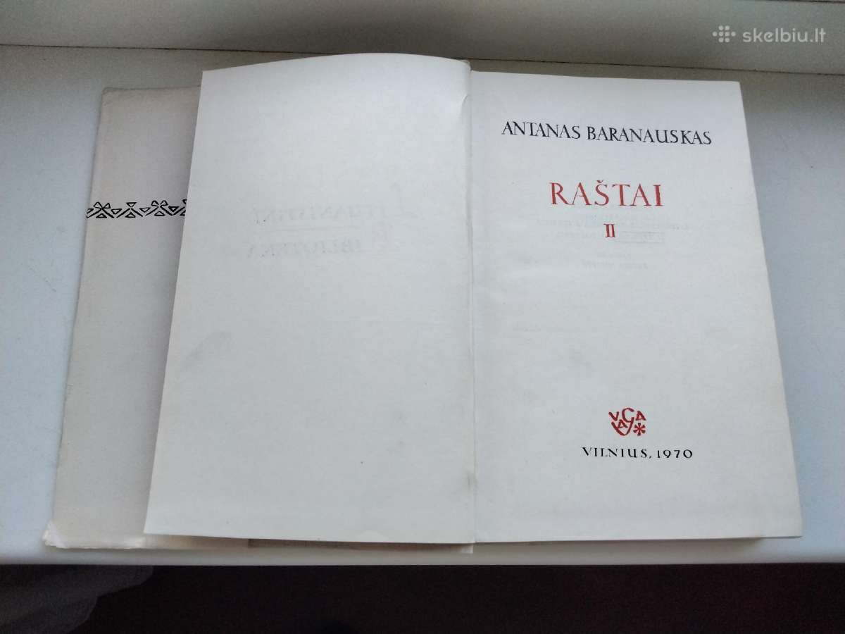 A. Baranauskas. Raštai. Pirmas, antras tomai - nuotraukos Nr. 12