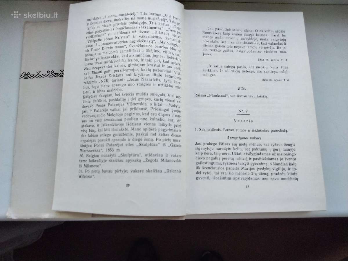 A. Baranauskas. Raštai. Pirmas, antras tomai - nuotraukos Nr. 15