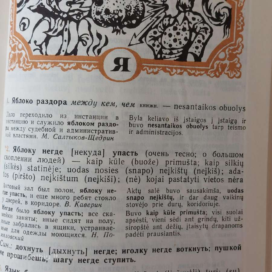 Mokyklinis rusų-lietuvių frazeologijos žodynas - nuotraukos Nr. 15